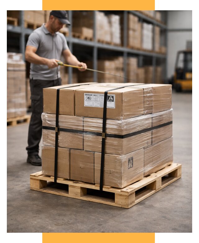 Упаковка и паллетирование грузов от 3623 р. | СетСервис-Злн