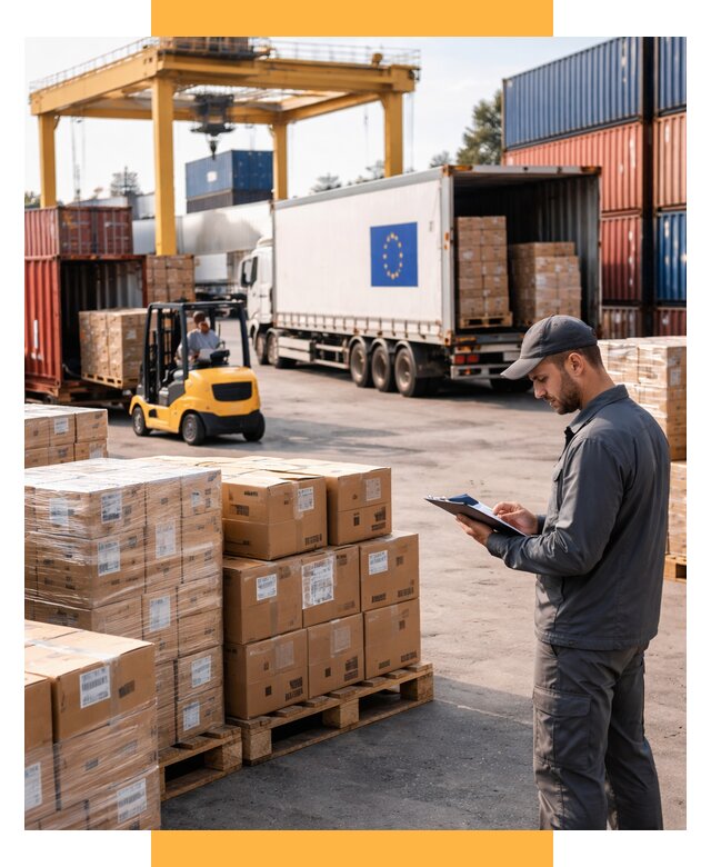 Доставка грузов из Европы от 12420 р., логистика СетСервис-Злн