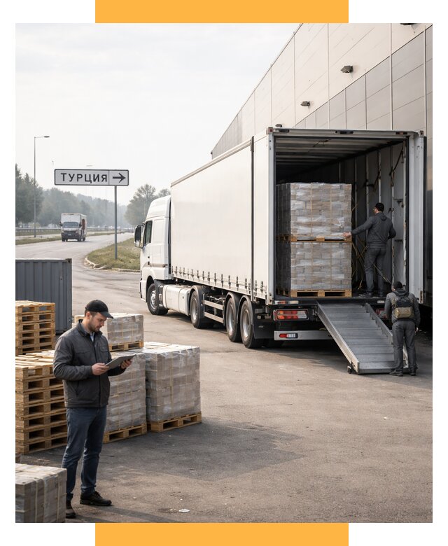 Автоперевозки и доставка фурой из Турции от 124200 р. | СетСервис-Злн