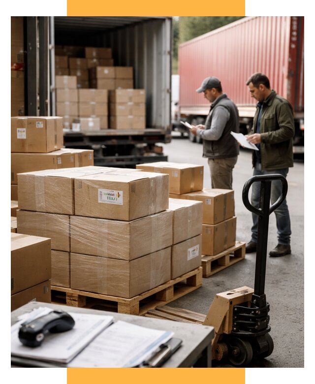 Доставка грузов из Италии в Россию от 18630 р. СетСервис-Злн