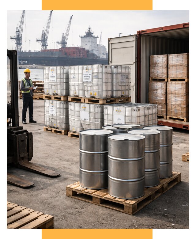 Доставка химического сырья из Индии от 258750 р. | СетСервис-Злн