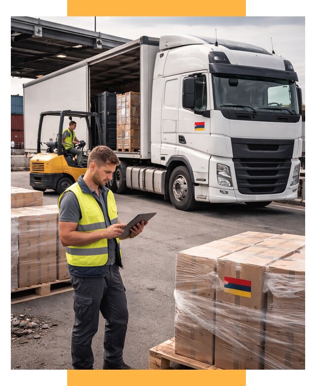 Автоперевозки из Армении от 98325 р. — услуги СетСервис-Злн