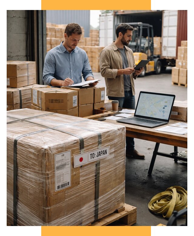 Доставка грузов в Японию от 25875 р., логистика СетСервис-Злн