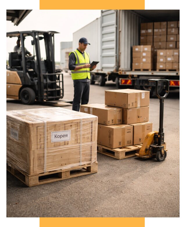 Доставка грузов в Корею из России от 36225 р. | СетСервис-Злн