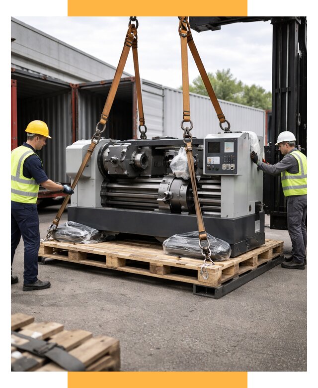 Перевозка станков и таможня от 62100 р. | СетСервис-Злн логистика