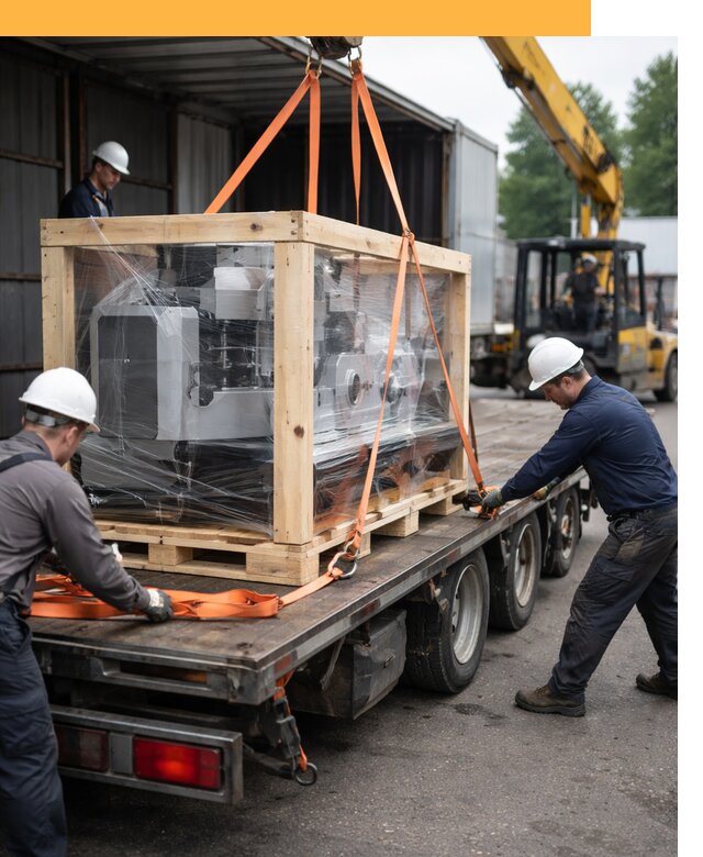 Международная перевозка станков любой сложности от 62100