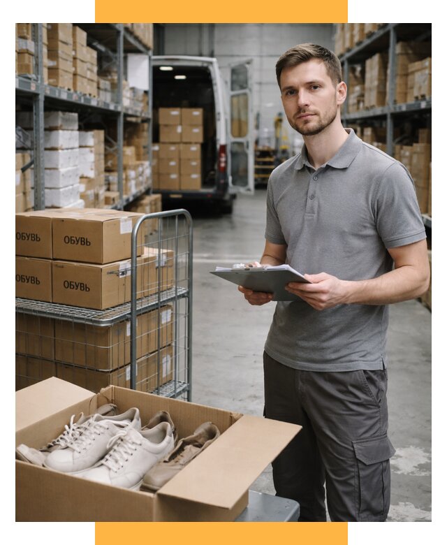 Доставка обуви из Китая и Турции от 4658 р. СетСервис-Злн