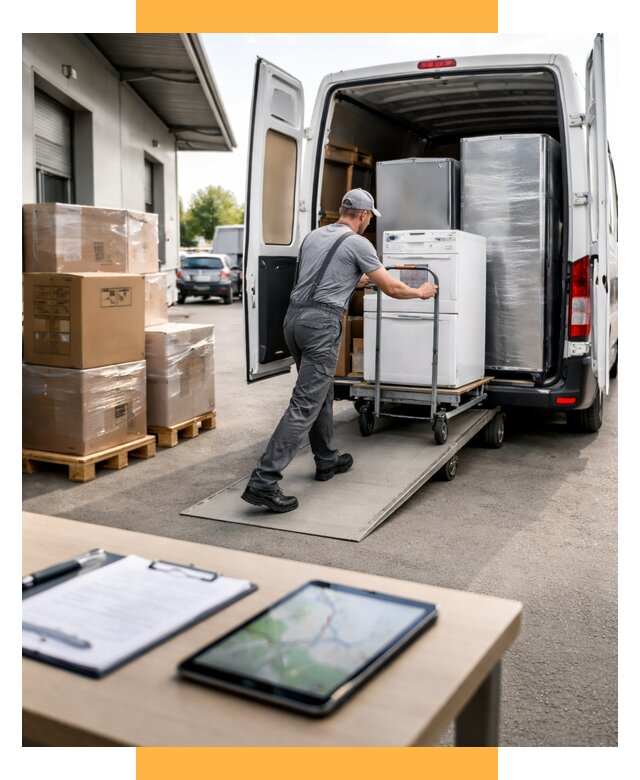 Перевозка бытовой техники от 6728 р. - логистика СетСервис-Злн