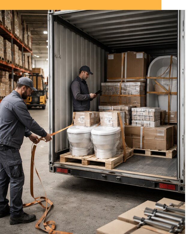 Перевозка сантехнического оборудования по России и миру от 1863