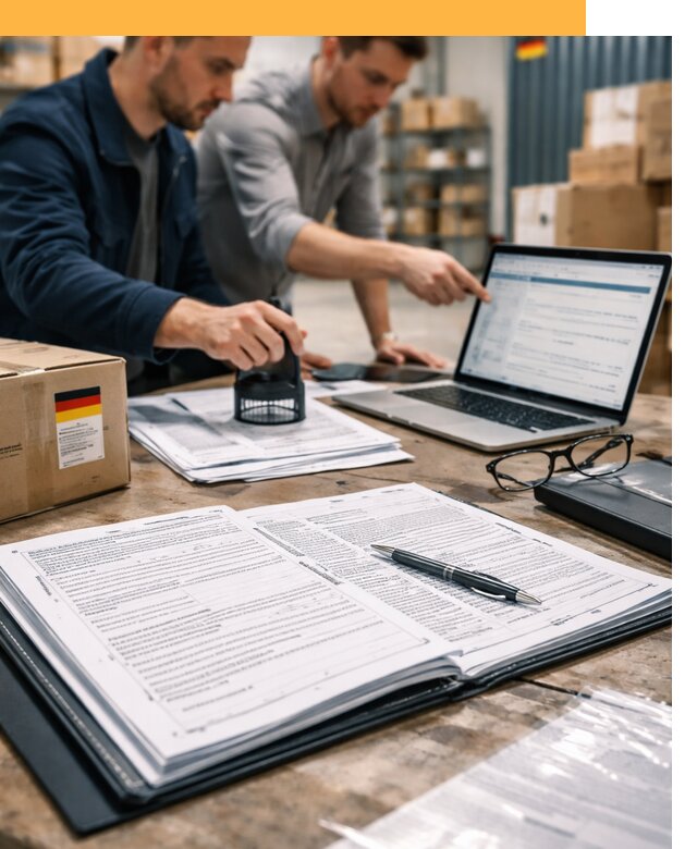 Таможенное оформление грузов из Германии от 9315 руб.