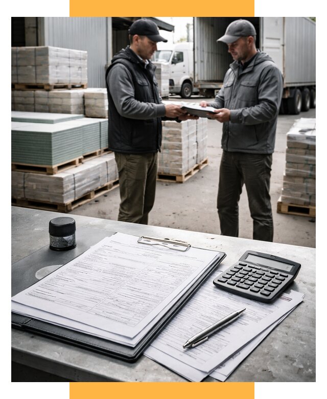 Таможенное оформление стройматериалов от 8798 р. | СетСервис-Злн