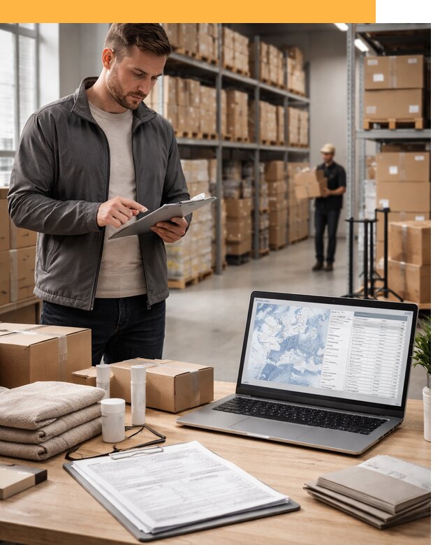 Закупка товаров в Европе под ключ: доставка, таможня от 7763 руб